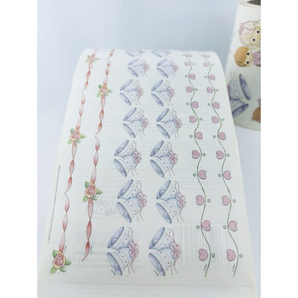 Vintage Lot Of 2 Sandy Lion Precious Moments Sticker Roll Scrapbooking Sandylion - Picture 3 of 16